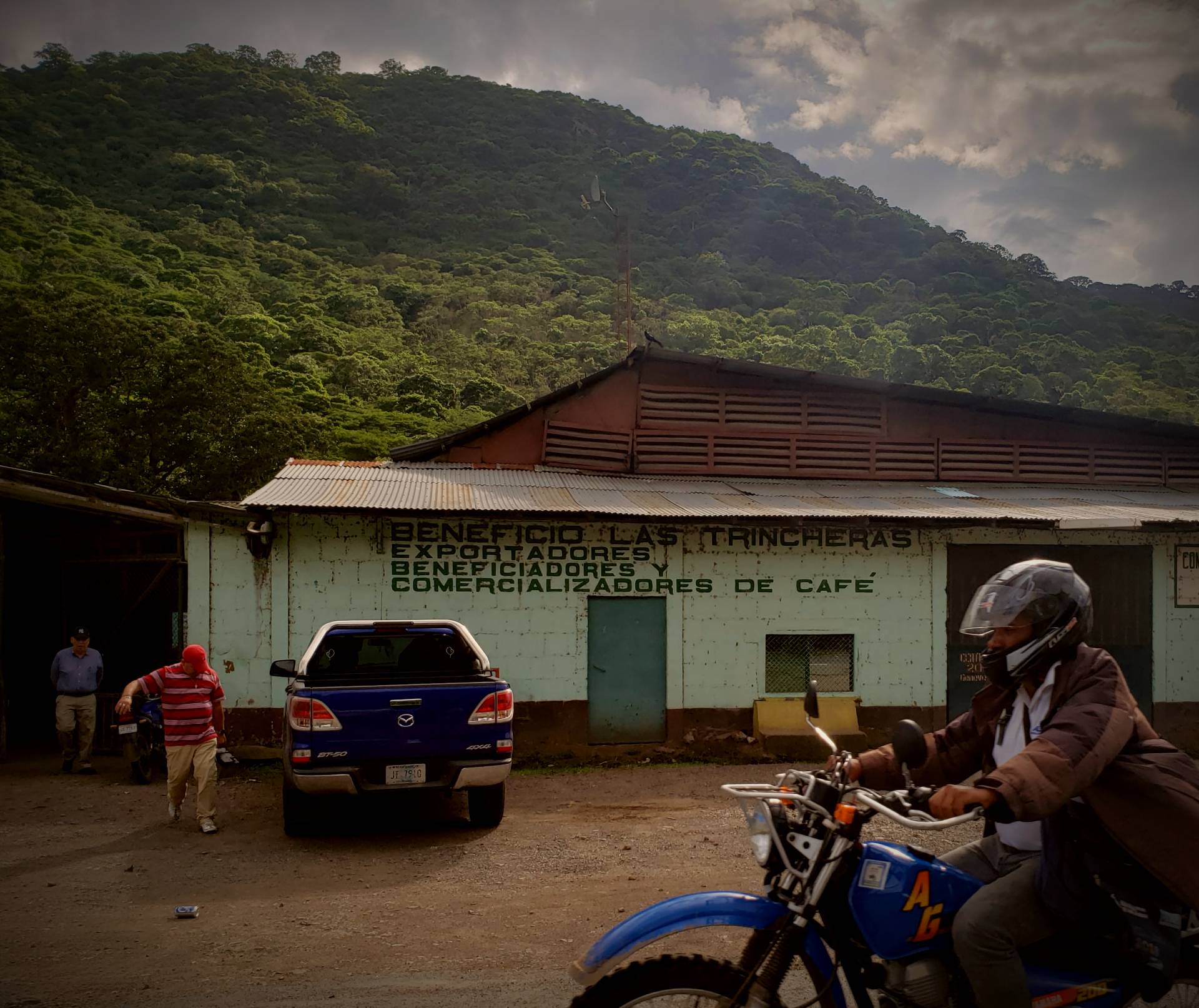 Coffee Exporter outside of Sebaco