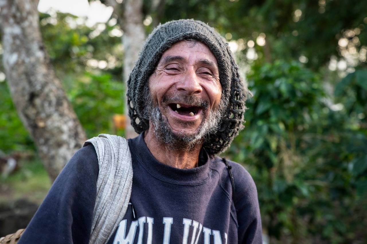 Antonero Gonzales at the El Recreo Coffee Farm in Jinotega, Nicaragua