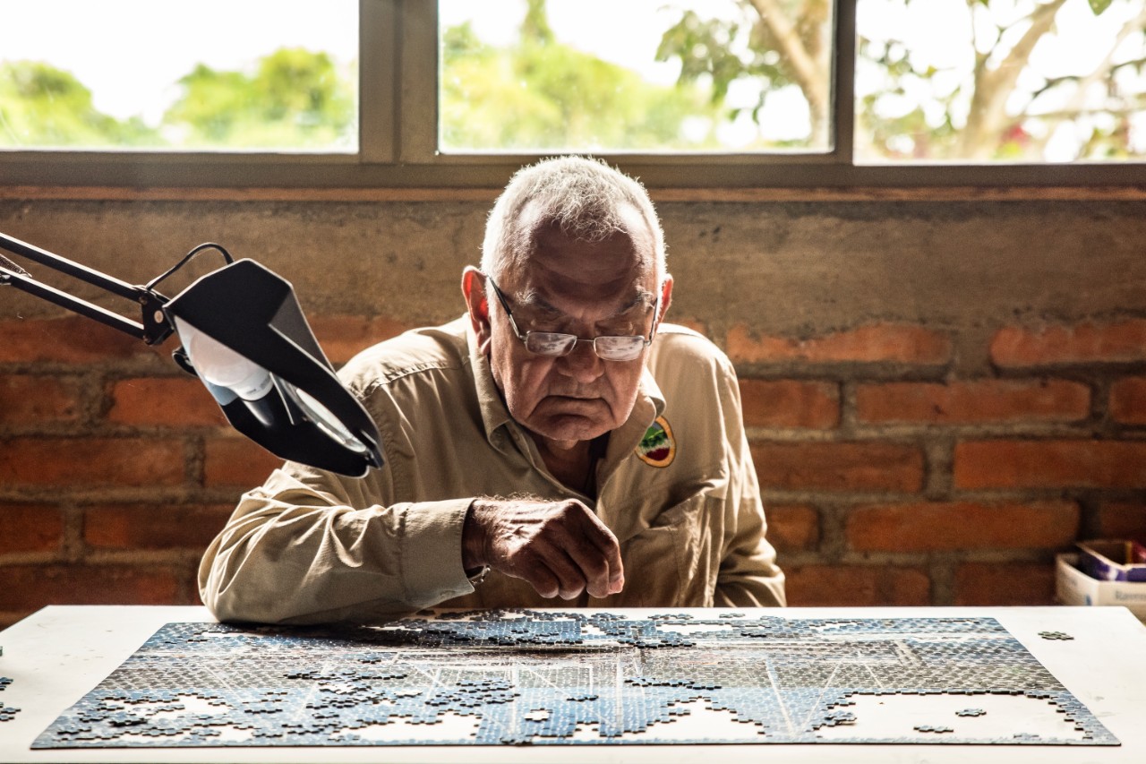 Carlos Ferry at the El Recreo Coffee Farm in Jinotega, Nicaragua