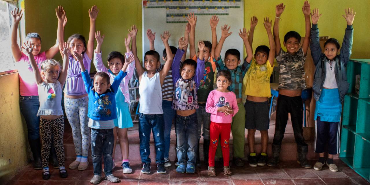 The Children of El Recreo Coffee Farm, Jinotega, Nicaragua