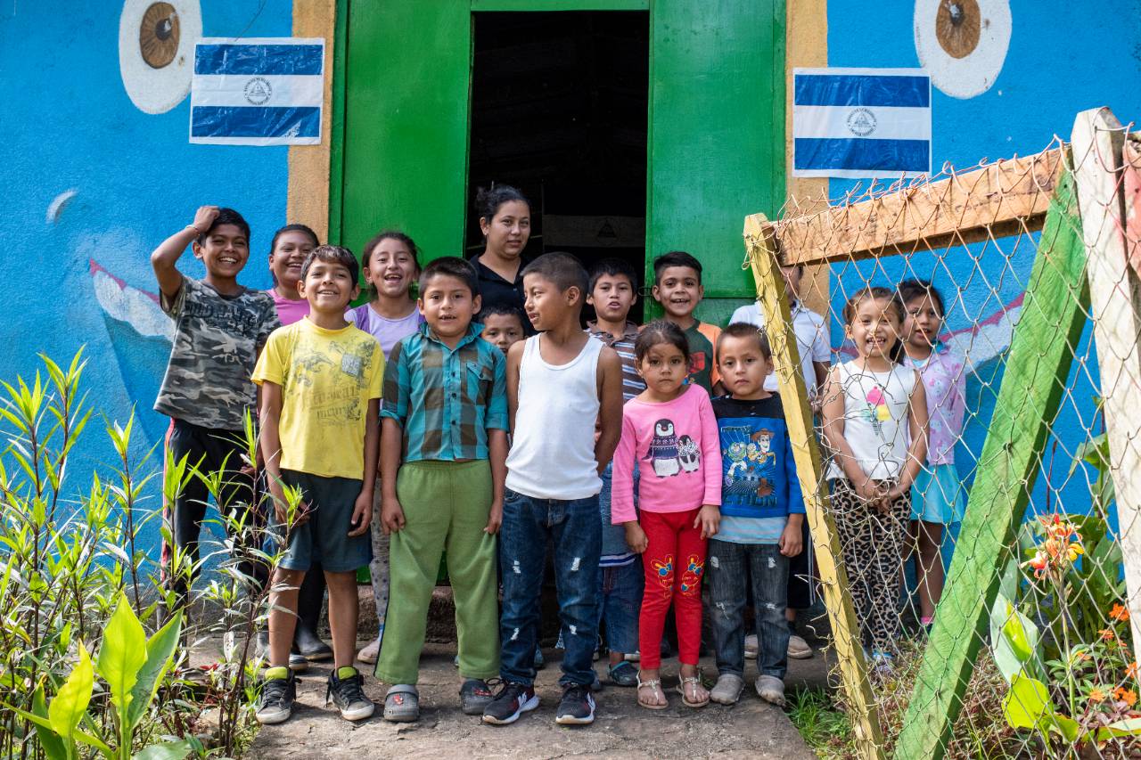 The Children of El Recreo Coffee Farm, Jinotega, Nicaragua