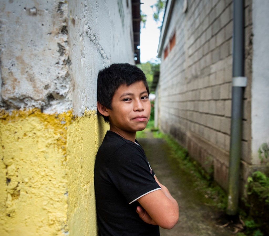 The Children of El Recreo Coffee Farm